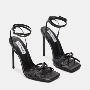 Steve Madden Black High Heeled Sandals